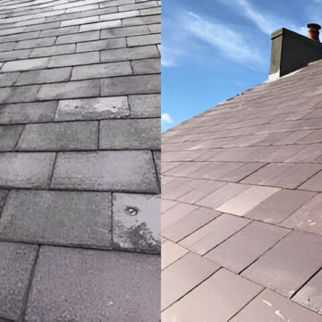 Roof cleaning pressure washed-6 Roof cleaning pressure washed-6