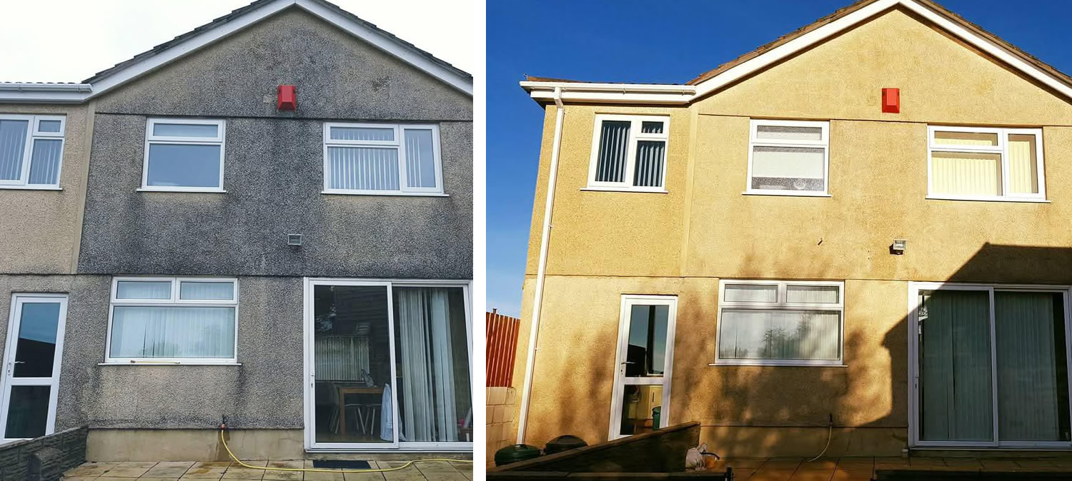 Soft Wash and Pressure Wash Cleaning Services in Neath