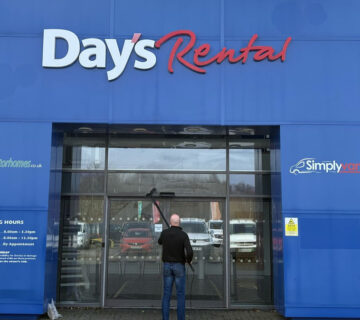 Commercial Window Cleaning in Swansea