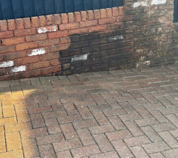 Patio Cleaning to Remove Moss