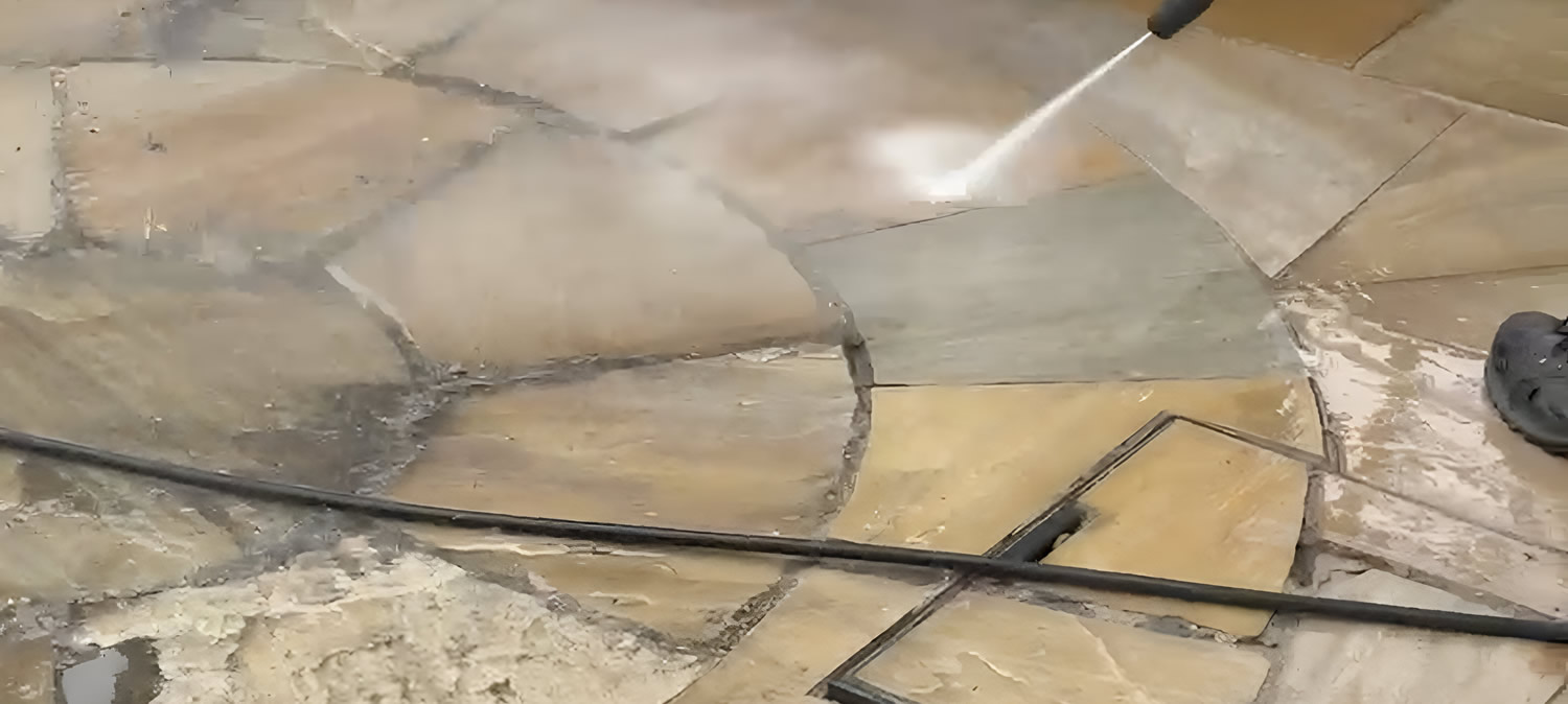Patio & Driveway Jetwash Cleaning in Ammanford