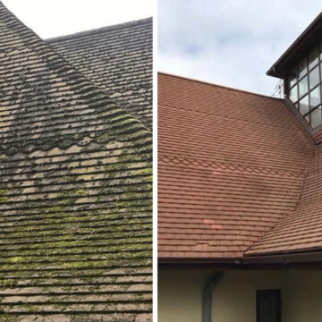 Commercial Jet Washing before and after Commercial Jet Washing before and after