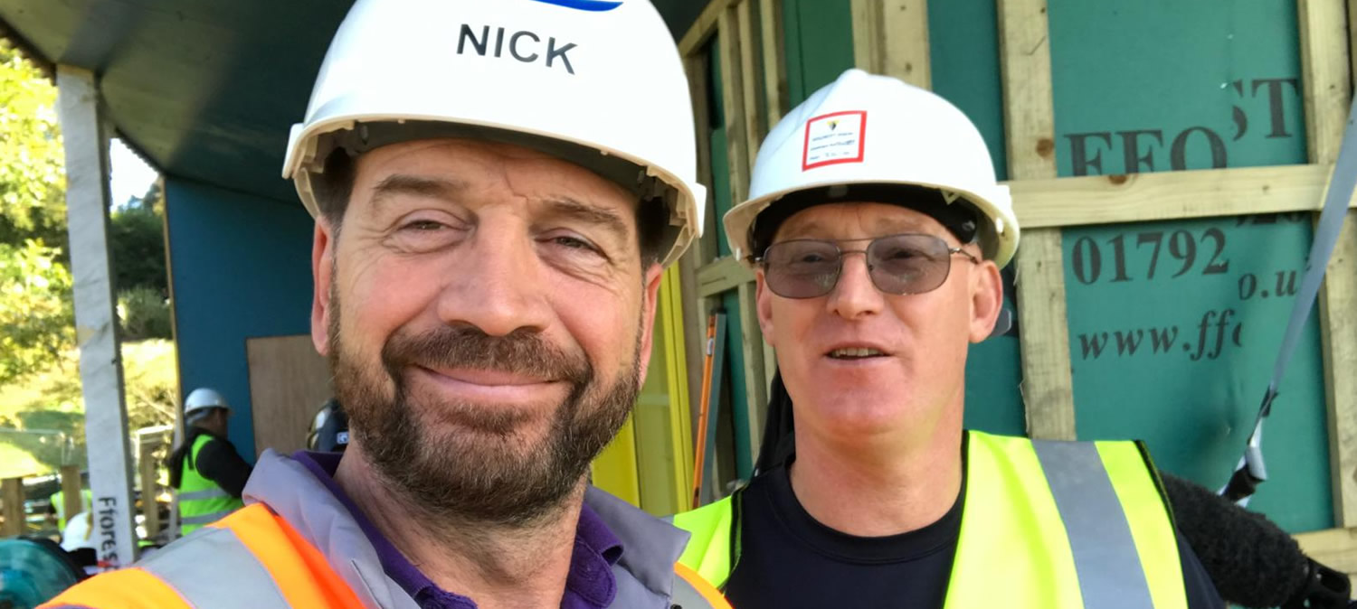 Proud to Support DIY SOS in Swansea