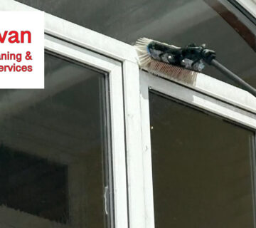 Commercial window cleaning in Swansea