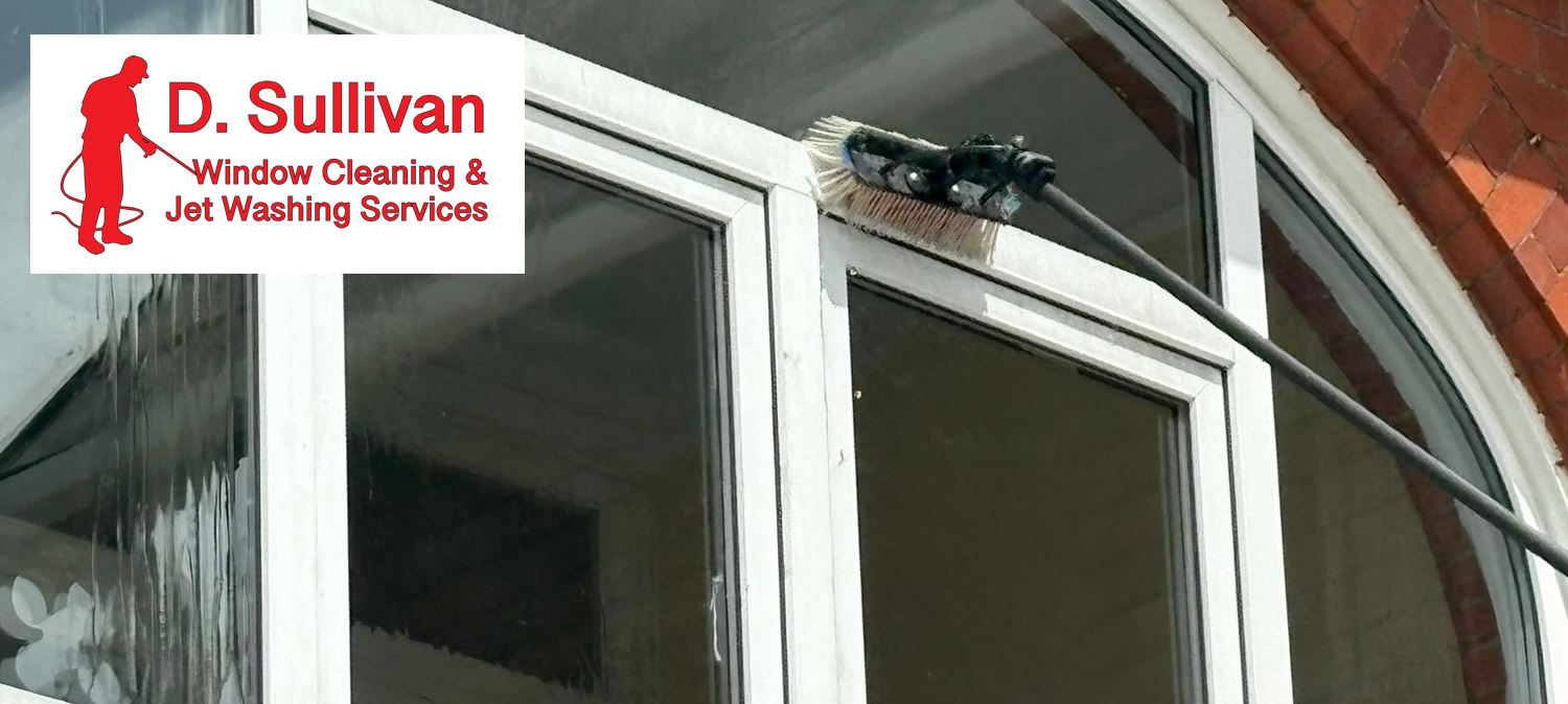 Commercial window cleaning in Swansea
