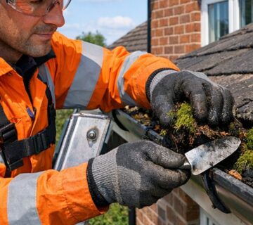 How often should you clean your home gutters in Swansea featured 360x320